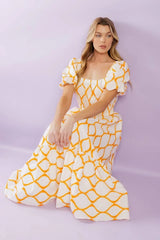 ICONIC SUMMER WOVEN MIDI DRESS - Flying Tomato - Flyclothing LLC
