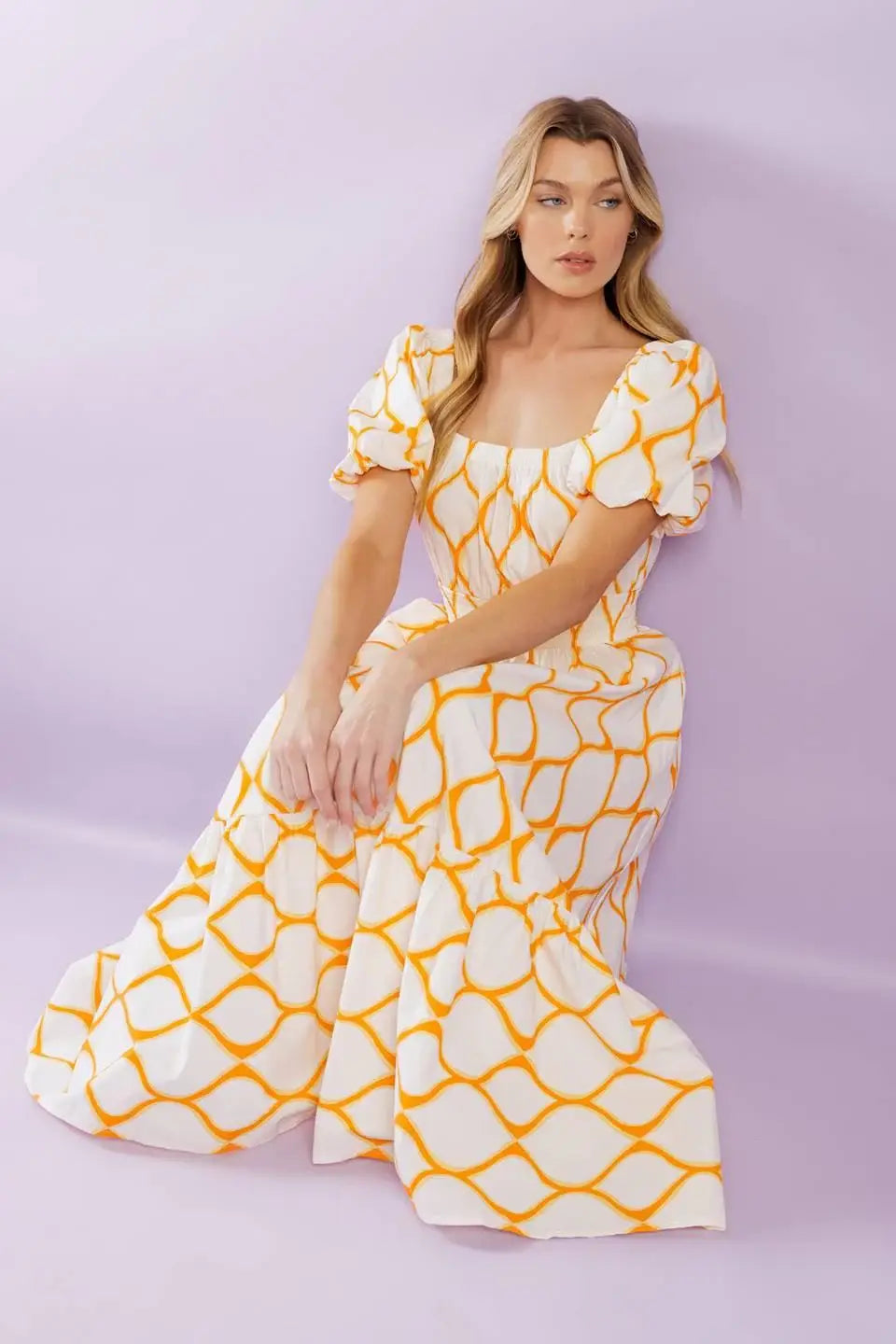 ICONIC SUMMER WOVEN MIDI DRESS - Flying Tomato - Flyclothing LLC