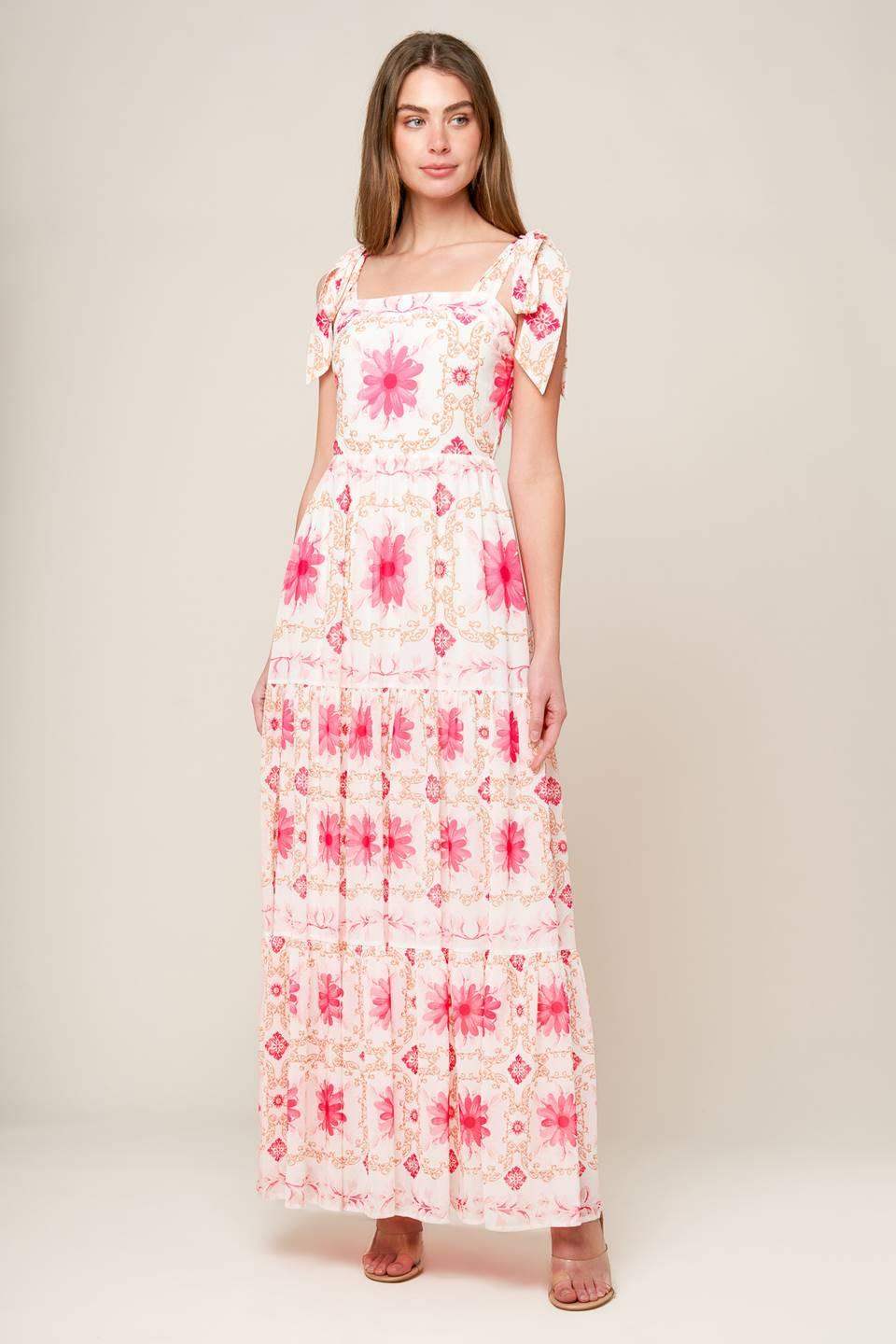 MY DEBUT WOVEN MAXI DRESS - Flying Tomato - Flyclothing LLC