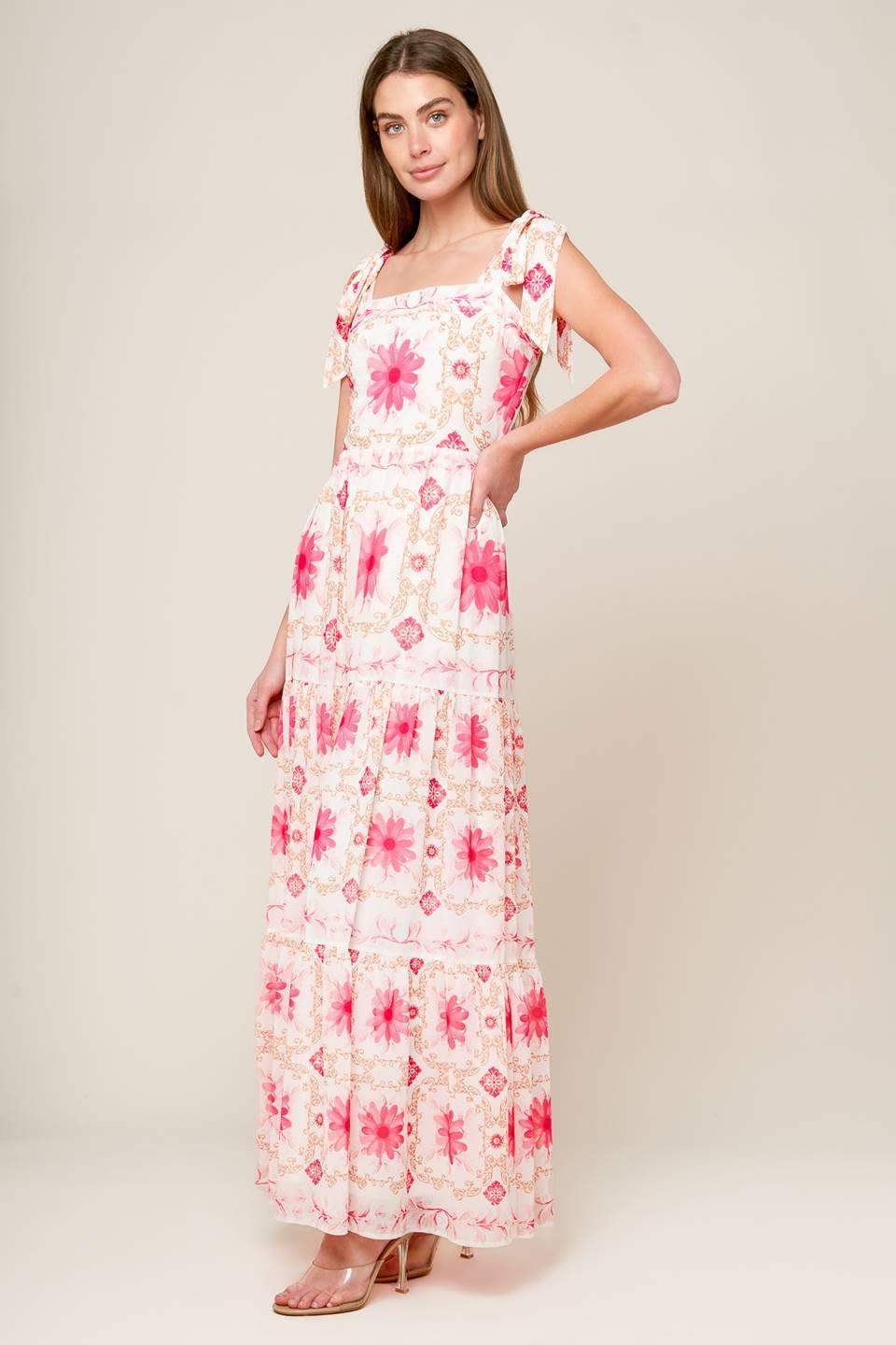 MY DEBUT WOVEN MAXI DRESS - Flying Tomato - Flyclothing LLC
