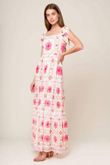 MY DEBUT WOVEN MAXI DRESS - Flying Tomato - Flyclothing LLC