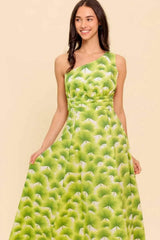 WALK IN THE GARDEN WOVEN MDI DRESS - Flying Tomato - Flyclothing LLC