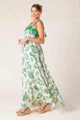 EVERYDAY BLISS WOVEN MAXI DRESS - Flying Tomato - Flyclothing LLC