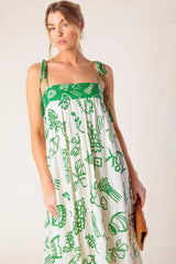EVERYDAY BLISS WOVEN MAXI DRESS - Flying Tomato - Flyclothing LLC