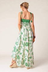 EVERYDAY BLISS WOVEN MAXI DRESS - Flying Tomato - Flyclothing LLC