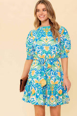 LOVE IN YOUR EYES WOVEN MNI DRESS - Flying Tomato - Flyclothing LLC