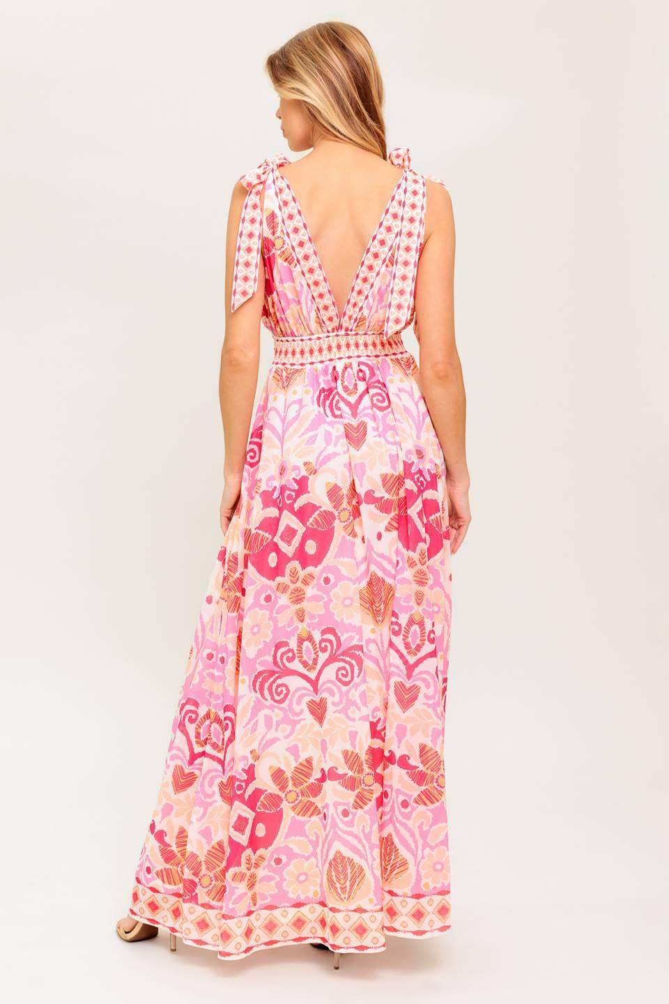 LEACE IT TO FATE WOVEN MAXI DRESS - Flying Tomato - Flyclothing LLC