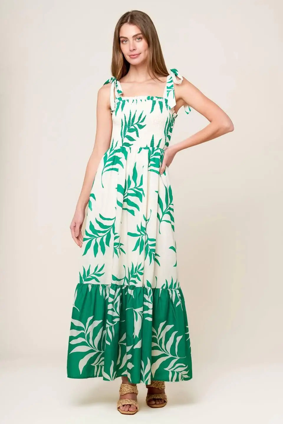 DREAM WITH ME WOVEN MAXI DRESS - Flying Tomato - Flyclothing LLC