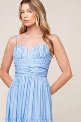 MOMENT MAKER WOVEN MAXI DRESS - Flying Tomato - Flyclothing LLC