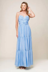 MOMENT MAKER WOVEN MAXI DRESS - Flying Tomato - Flyclothing LLC