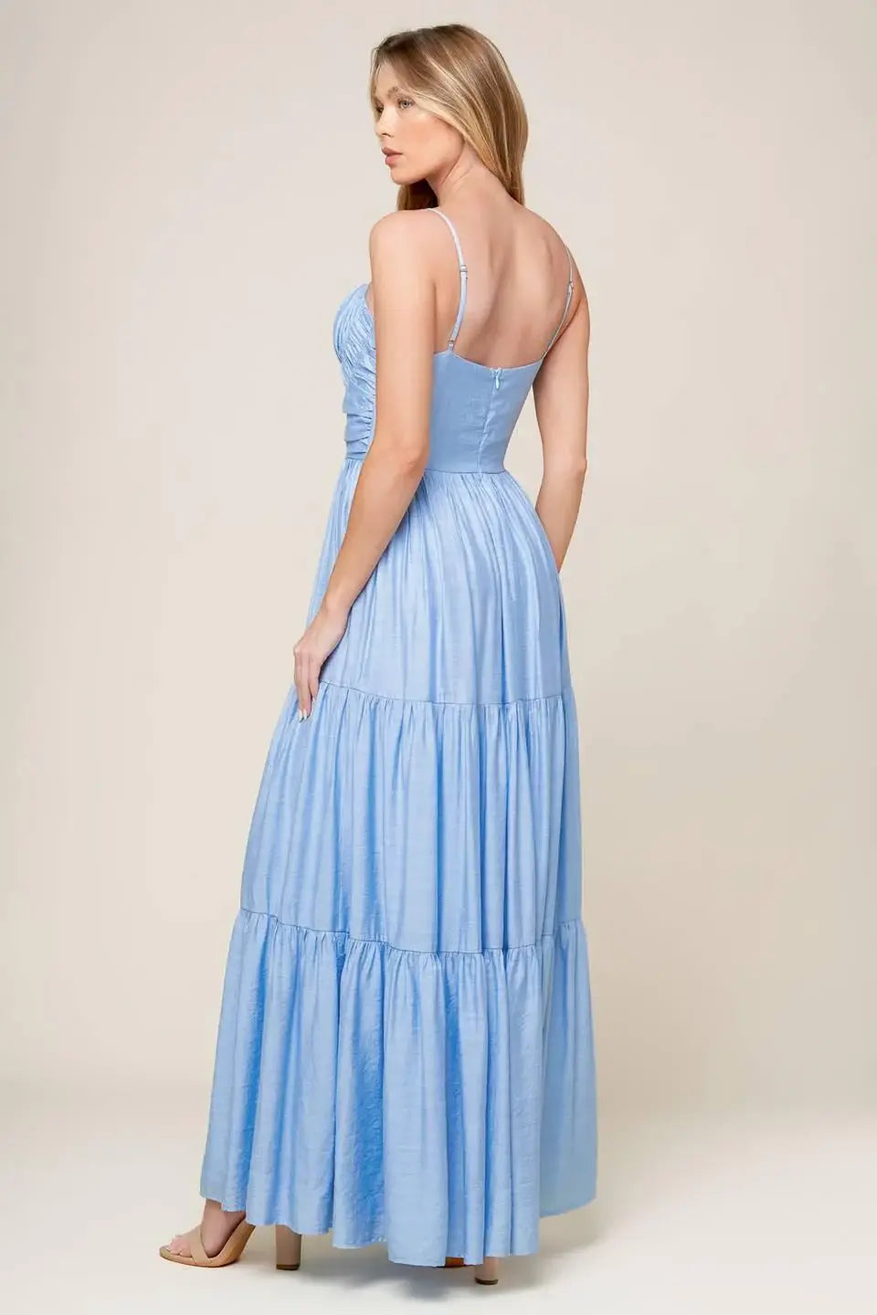 MOMENT MAKER WOVEN MAXI DRESS - Flying Tomato - Flyclothing LLC