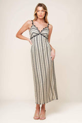 TAKE ME AWAY CROCHET LACE MIDI DRESS - Flying Tomato - Flyclothing LLC