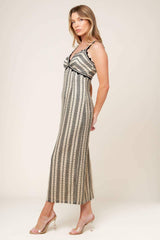 TAKE ME AWAY CROCHET LACE MIDI DRESS - Flying Tomato - Flyclothing LLC