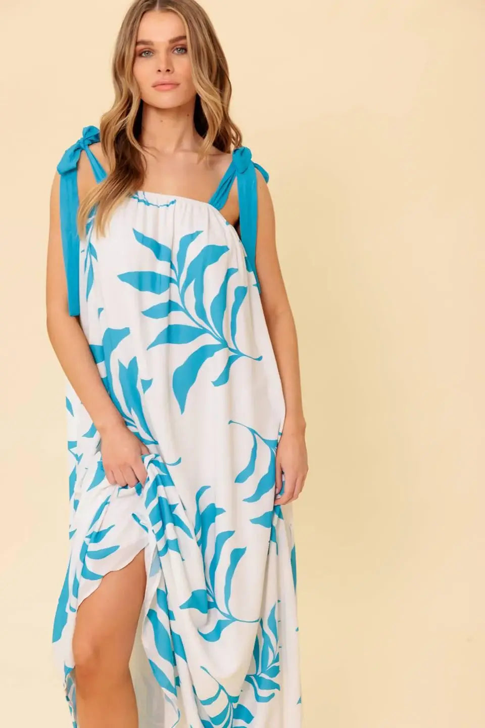AMALFI COAST WOVEN MAXI DRESS - Flying Tomato - Flyclothing LLC