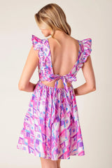 BETTER WITHOUT YOU WOVEN MINI DRESS - Flying Tomato - Flyclothing LLC
