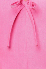 LET THE LIGHT PINK WOVEN MIDI DRESS - Flying Tomato - Flyclothing LLC