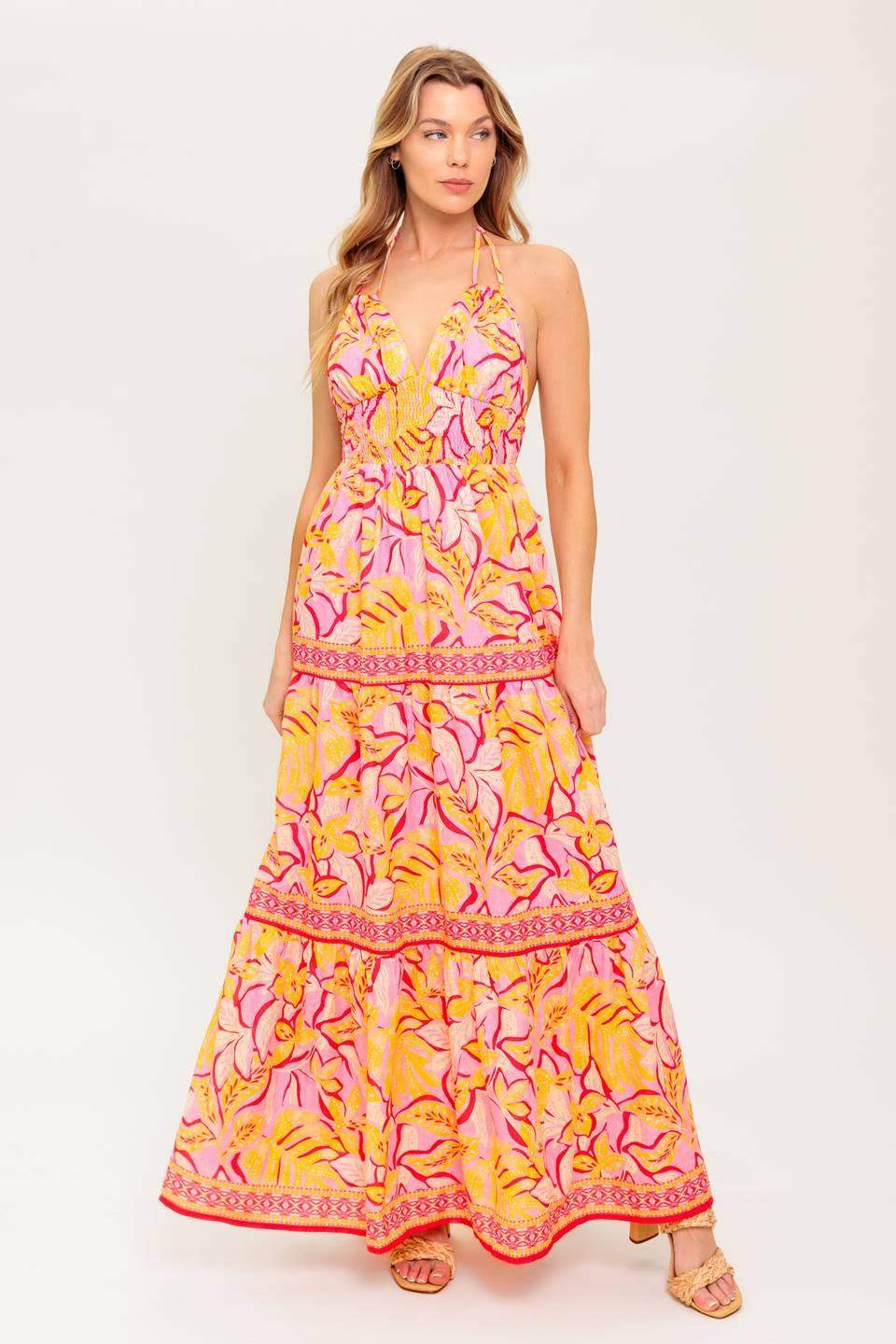 GO WITH GRACE WOVEN MAXI DRESS - Flying Tomato - Flyclothing LLC