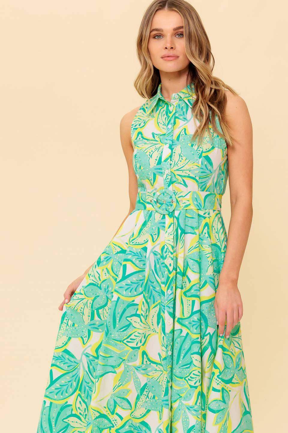 DAYS WITH YOU WOVEN MDI DRESS - Flying Tomato - Flyclothing LLC