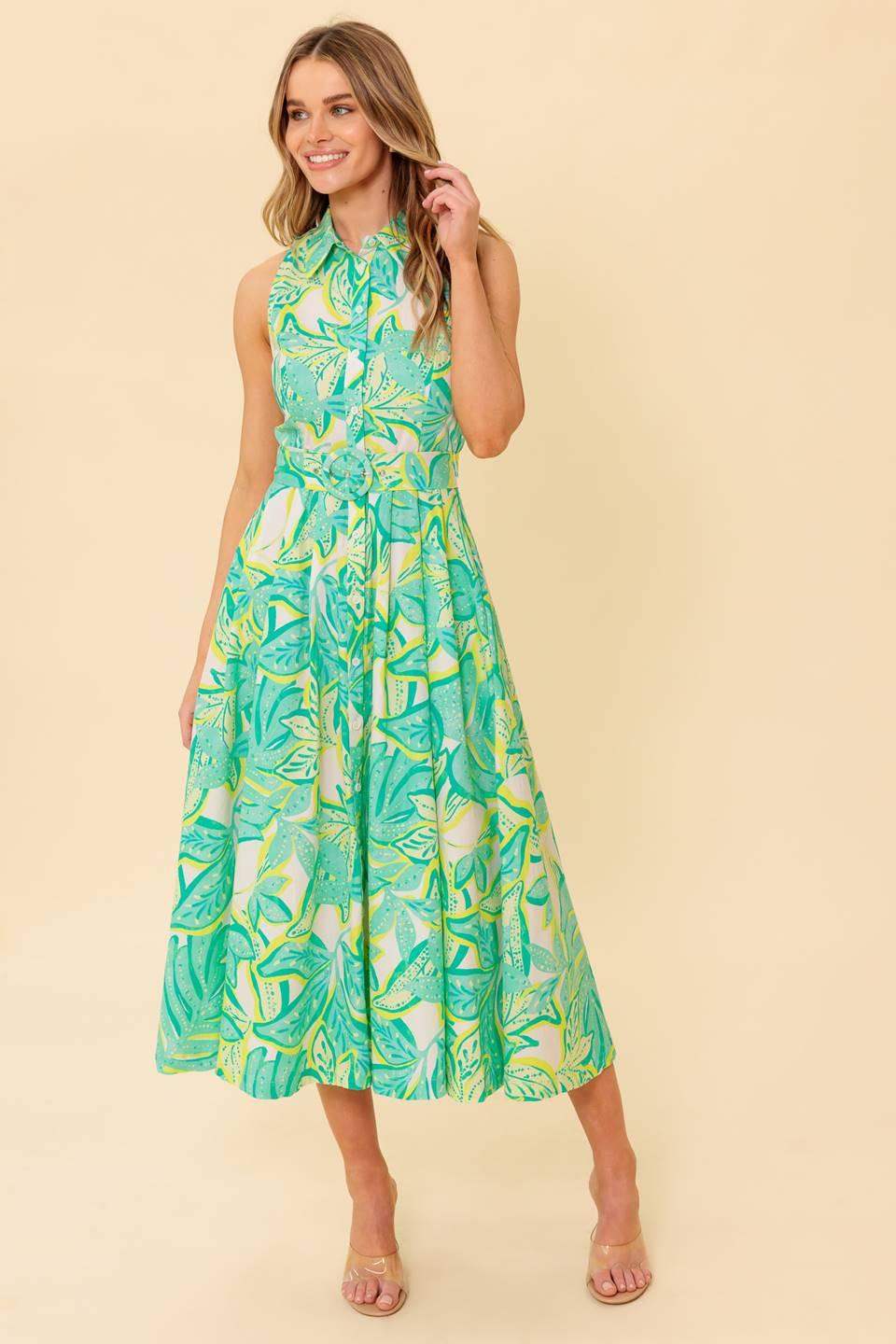 DAYS WITH YOU WOVEN MDI DRESS - Flying Tomato - Flyclothing LLC