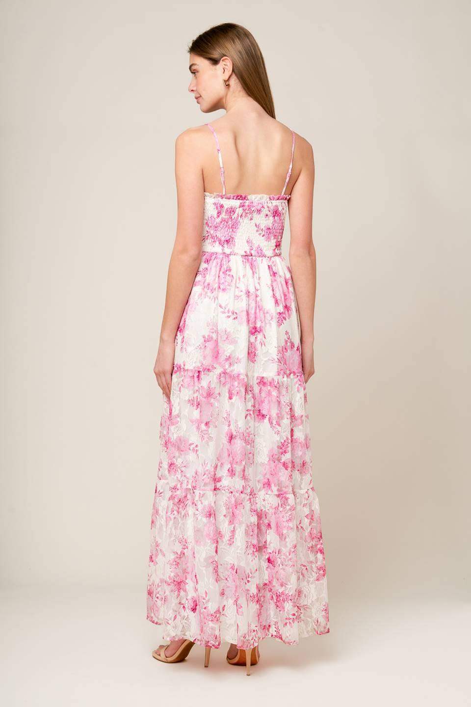 IN THIS MOMENT WOVEN LACE MAXI DRESS - Flying Tomato - Flyclothing LLC