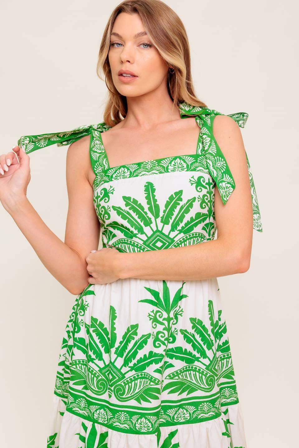 DREAM WALKER OLIVE WOVEN MAXI DRESS - Flying Tomato - Flyclothing LLC