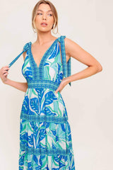 SHOW YOUR LOVE WOVEN MAXI DRESS - Flying Tomato - Flyclothing LLC