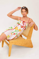 HEART OF GOLD WOVEN MINI DRESS - Flying Tomato - Flyclothing LLC