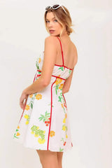HEART OF GOLD WOVEN MINI DRESS - Flying Tomato - Flyclothing LLC