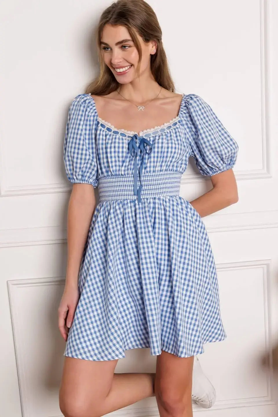 BREEZE THROUGH PARADISE WOVEN MINI DRESS - Flying Tomato - Flyclothing LLC