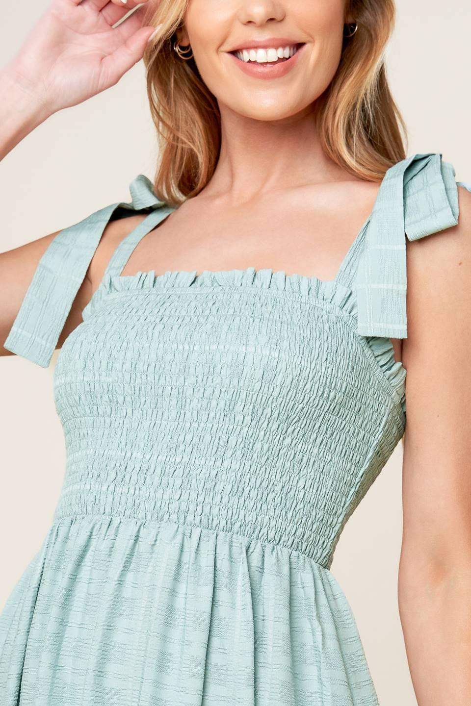 HORIZONS AHEAD WOVEN MAXI DRESS - Flying Tomato - Flyclothing LLC