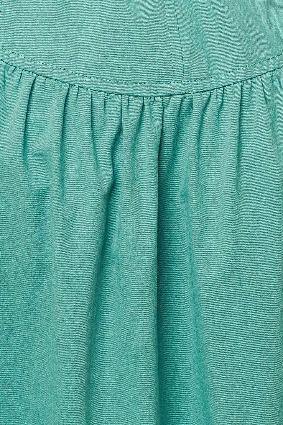 WISHING WELL TEAL GREEN WOVEN MIDI DRESS - Flying Tomato - Flyclothing LLC