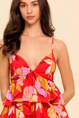 DELICATE DREAMS WOVEN MNI DRESS - Flying Tomato - Flyclothing LLC