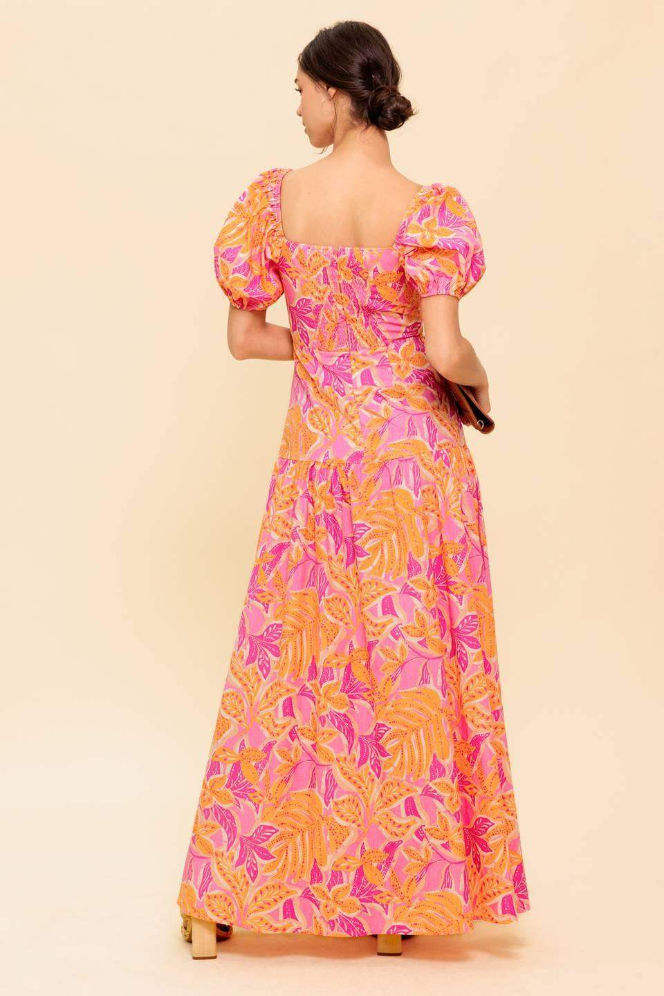 LITTLE LUXURIES WOVEN MAXI DRESS - Flying Tomato - Flyclothing LLC