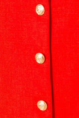 CHASING JOY RED WOVEN MINI DRESS - Flying Tomato - Flyclothing LLC