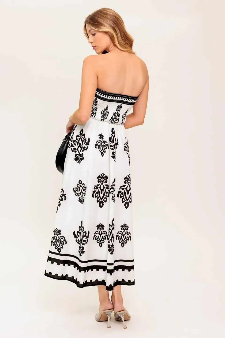 MYSTIC TWILIGHT WOVEN MDI DRESS - Flying Tomato - Flyclothing LLC