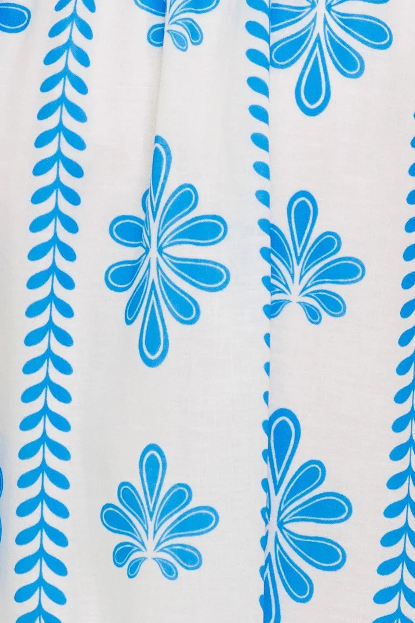 BLUE NOIR FLORAL WOVEN MAXI DRESS - Flying Tomato - Flyclothing LLC