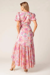 BLESS YOUR HEART CORAL WOVEN MINI DRESS - Flying Tomato - Flyclothing LLC