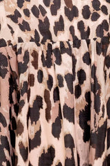 FOREVER YOURS LEOPARD WOVEN MINI DRESS - Flying Tomato - Flyclothing LLC