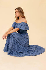 YOU'RE UNFORGETTABLE WOVEN MDI DRESS - Flying Tomato - Flyclothing LLC
