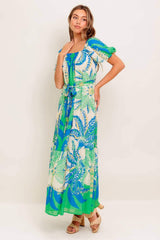 PALM SPRING NIGHTS WOVEN MAXI DRESS - Flying Tomato - Flyclothing LLC