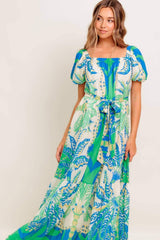 PALM SPRING NIGHTS WOVEN MAXI DRESS - Flying Tomato - Flyclothing LLC