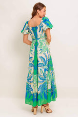 PALM SPRING NIGHTS WOVEN MAXI DRESS - Flying Tomato - Flyclothing LLC