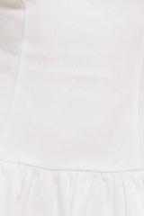 TWILIGHT WISH WOVEN TWILL MINI DRESS - Flying Tomato - Flyclothing LLC