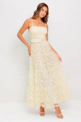 PARADISE AWAITS WOVEN LACE ANKLE DRESS - Flying Tomato - Flyclothing LLC