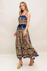 SAHARA DREAMS WOVEN MIDI DRESS - Flying Tomato - Flyclothing LLC