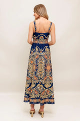 SAHARA DREAMS WOVEN MIDI DRESS - Flying Tomato - Flyclothing LLC