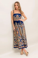SAHARA DREAMS WOVEN MIDI DRESS - Flying Tomato - Flyclothing LLC