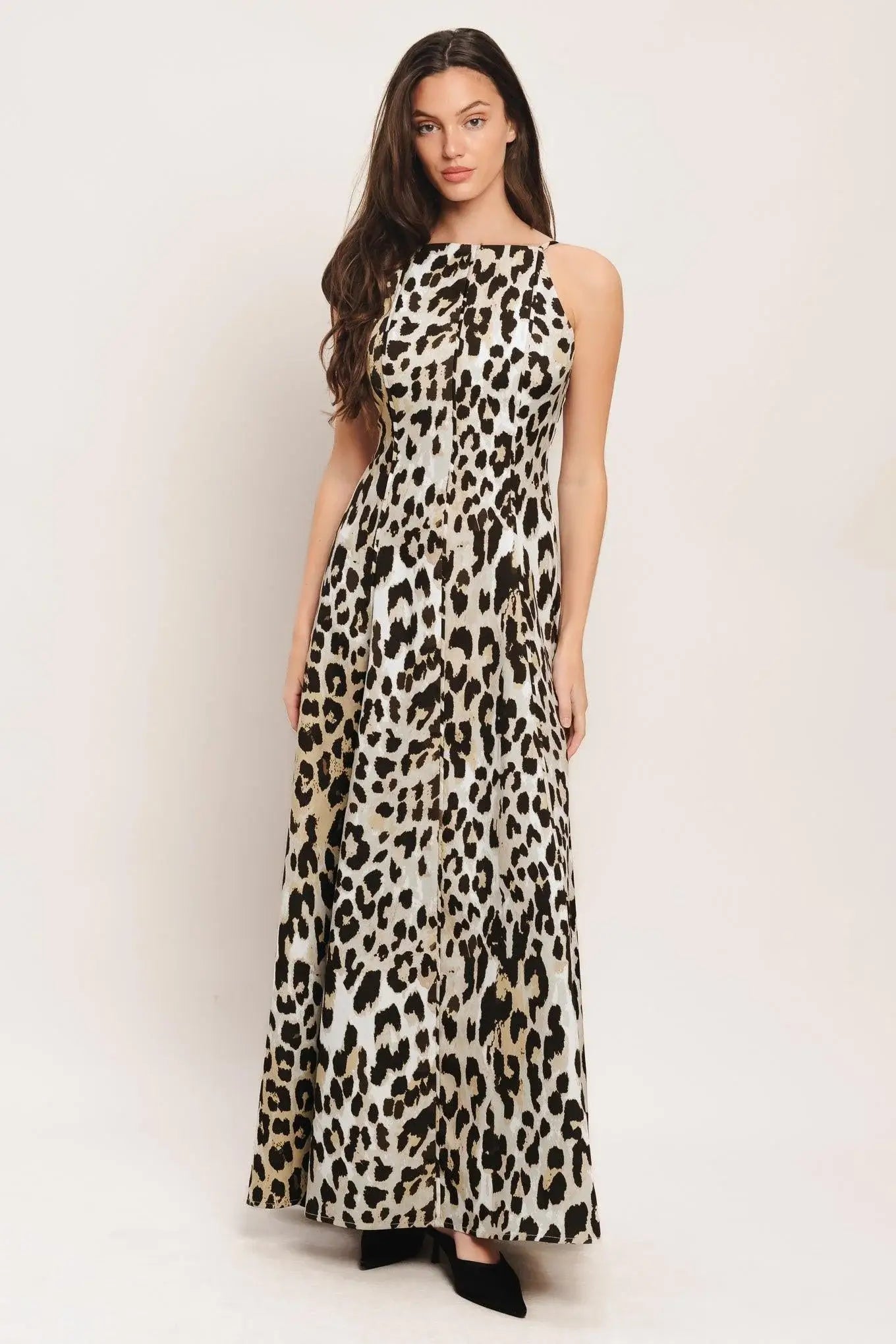 SAVAGE ELEGANCE WOVEN MAXI DRESS - Flying Tomato - Flyclothing LLC