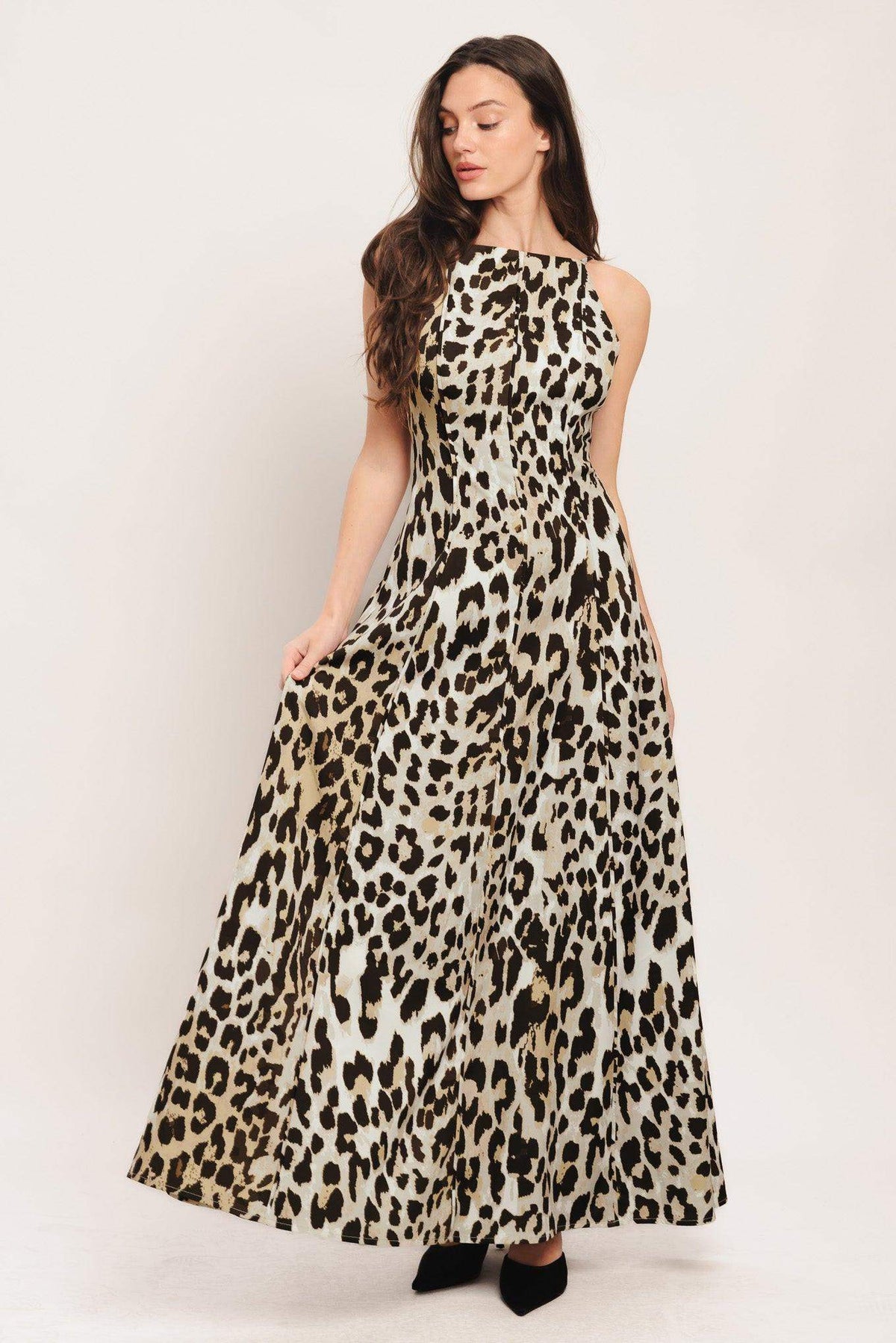 SAVAGE ELEGANCE WOVEN MAXI DRESS - Flying Tomato - Flyclothing LLC