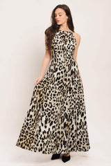 SAVAGE ELEGANCE WOVEN MAXI DRESS - Flying Tomato - Flyclothing LLC